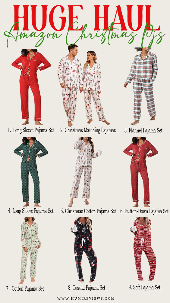 Read more about the article Huge Haul Amazon Christmas pjs