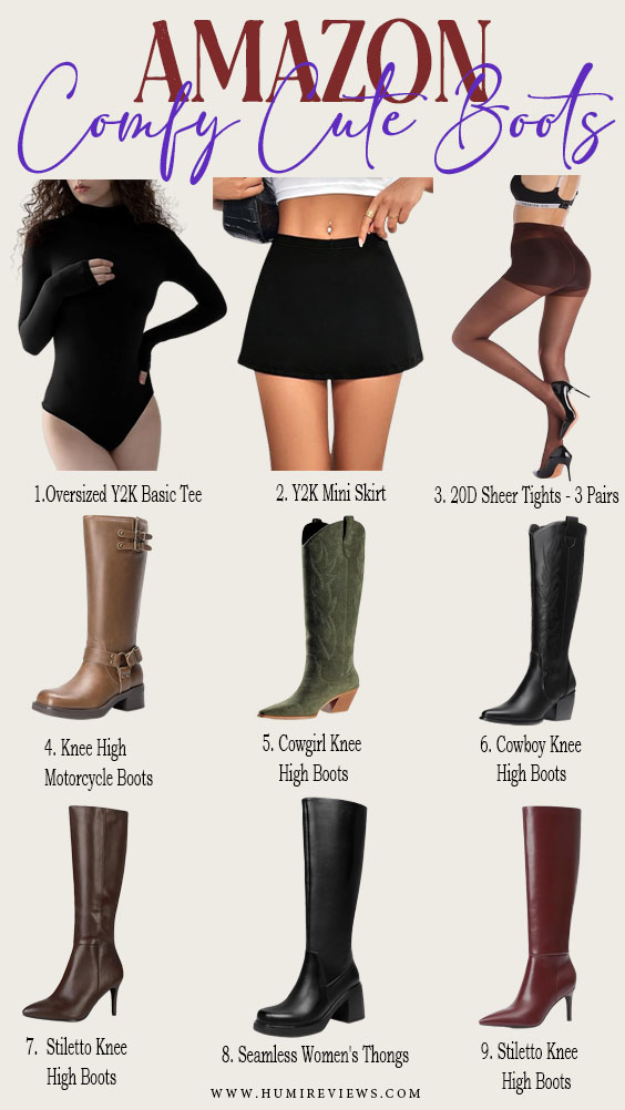 Amazon Comfy Cute Boots!