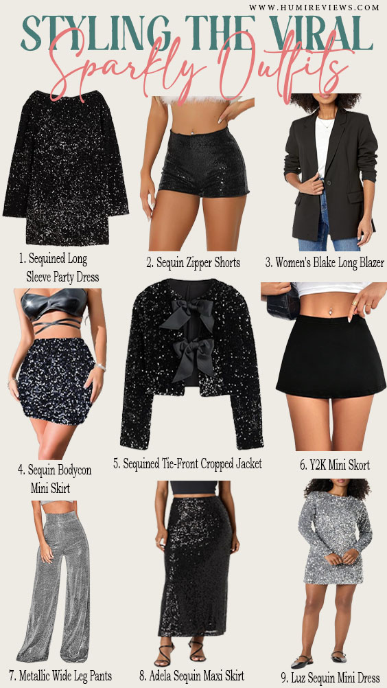Read more about the article Styling The Viral Sparkly Outfits!