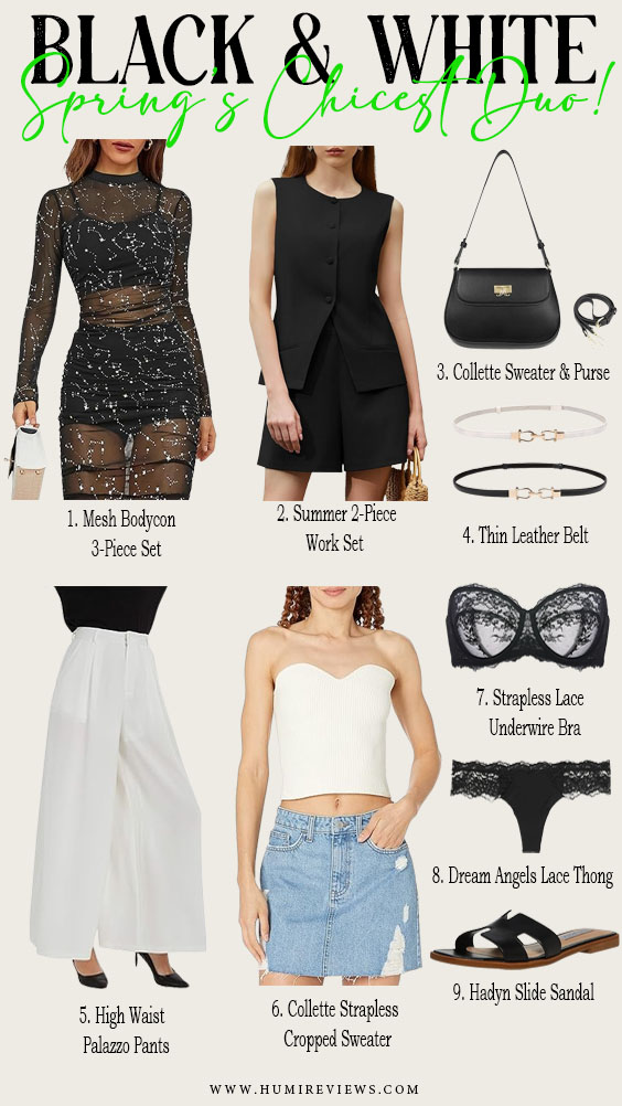 You are currently viewing Black & White: Effortless Spring Chic!