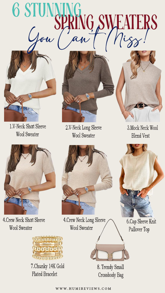 Read more about the article 6 Spring Sweaters You Can’t Miss!