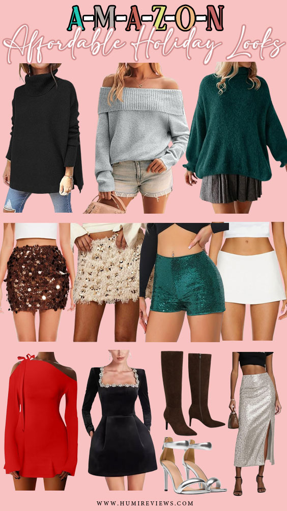 Amazon Affordable Holiday Looks!