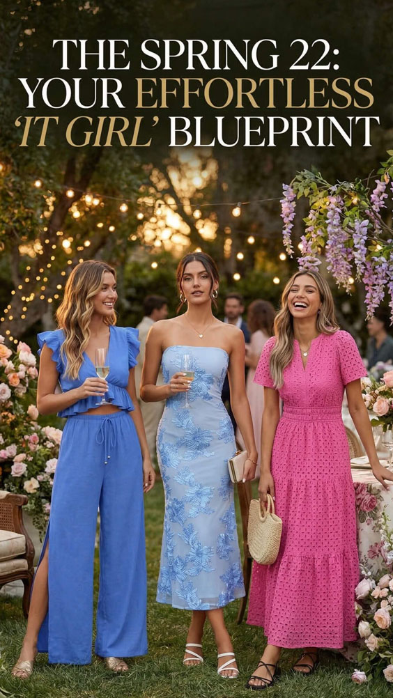 Read more about the article THE SPRING 22: YOUR EFFORTLESS “IT GIRL” BLUEPRINT