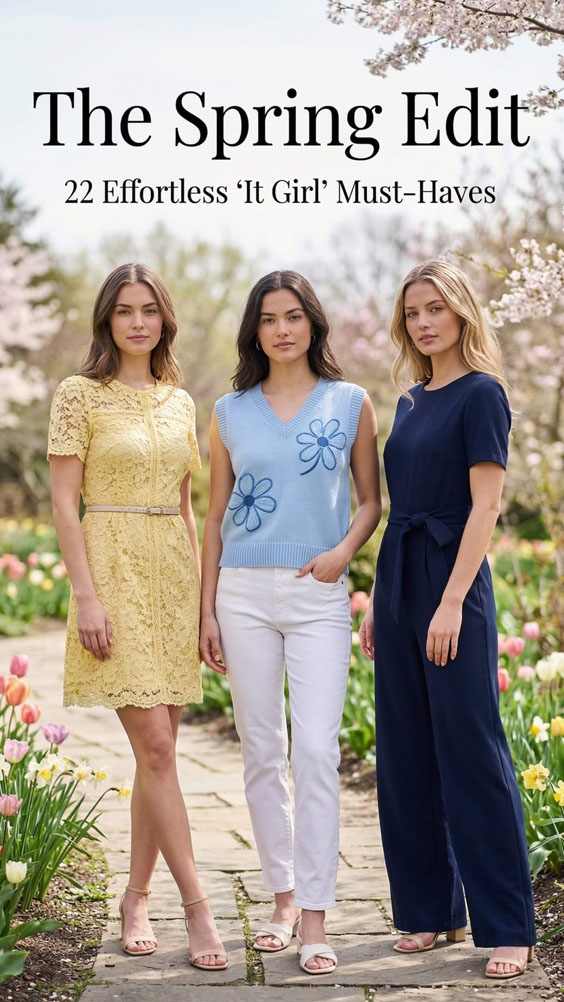 You are currently viewing The Spring Edit: 22 Effortless “It Girl” Must-Haves