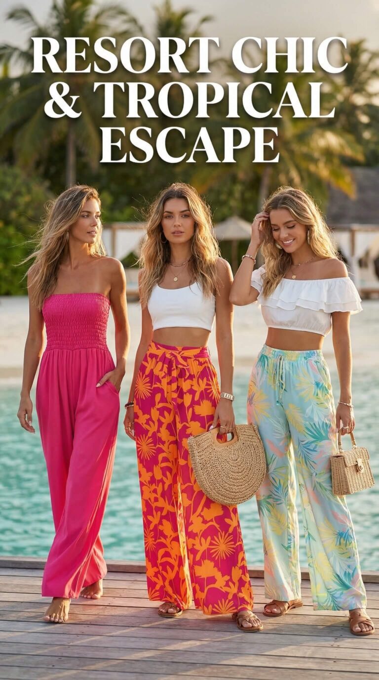 RESORT CHIC & TROPICAL ESCAPE