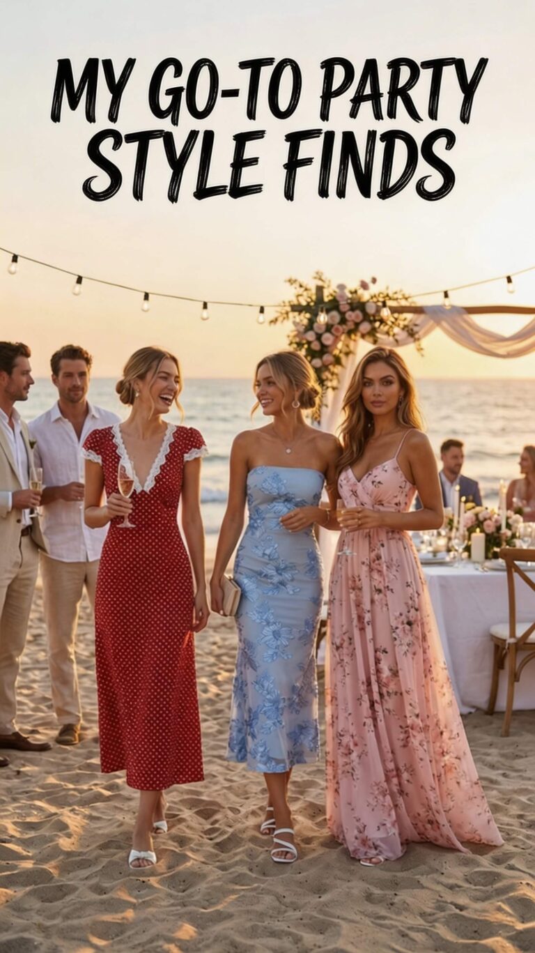 MY GO-TO PARTY STYLE FINDS