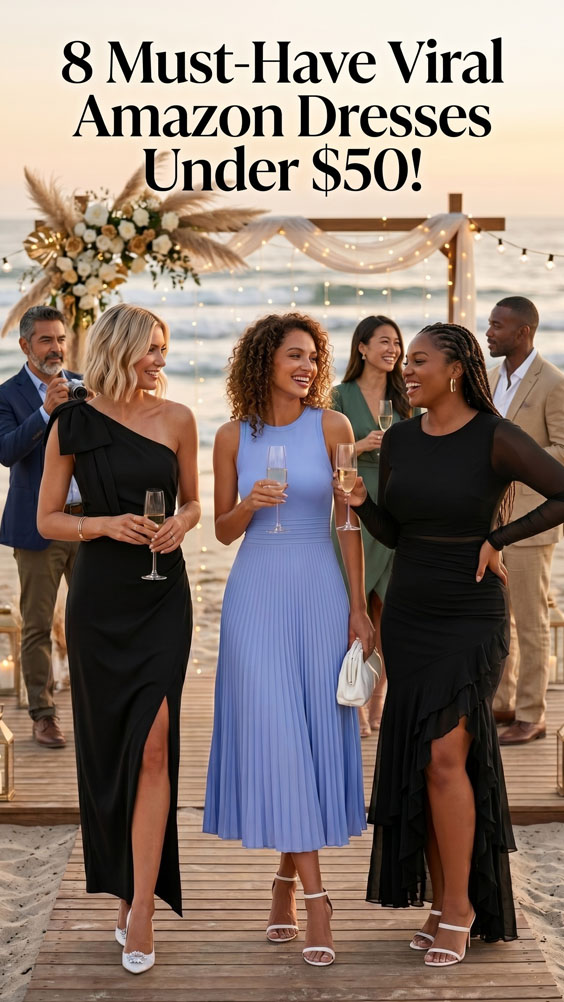 8 Must-Have Viral Amazon Dresses Under $50!