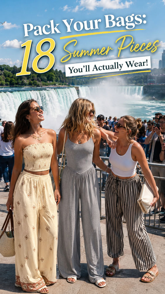 Pack Your Bags: 18 Summer Pieces You’ll Actually Wear!