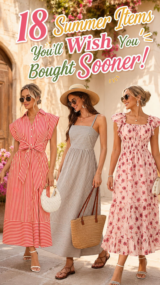 18 Summer Items You’ll Wish You Bought Sooner!
