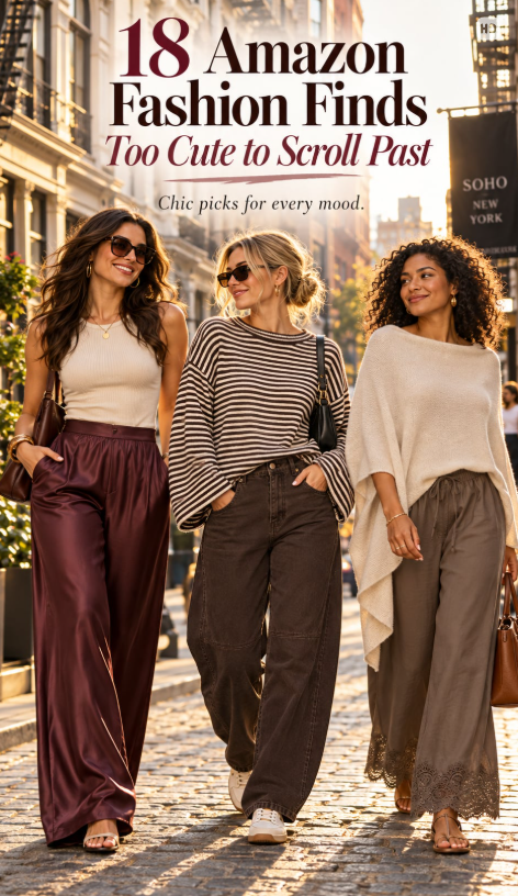 18 Amazon Fashion Finds Too Cute to Scroll Past!