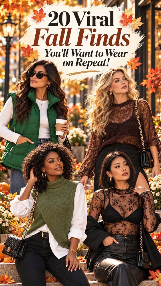 20 Viral Fall Finds You’ll Want to Wear on Repeat!