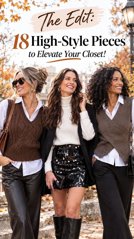 The Edit: 18 High-Style Pieces to Elevate Your Closet!